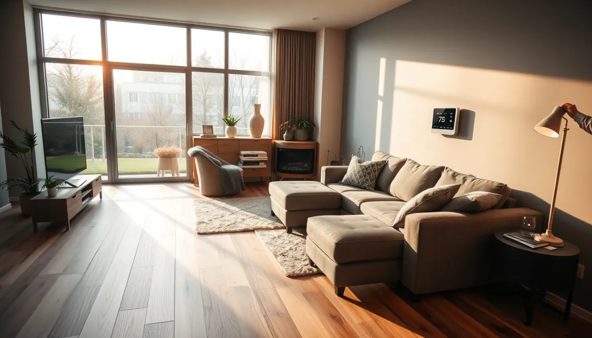 Confort thermique au quotidien avec une PAC Atlantic Alféa : régulation via thermostat connecté