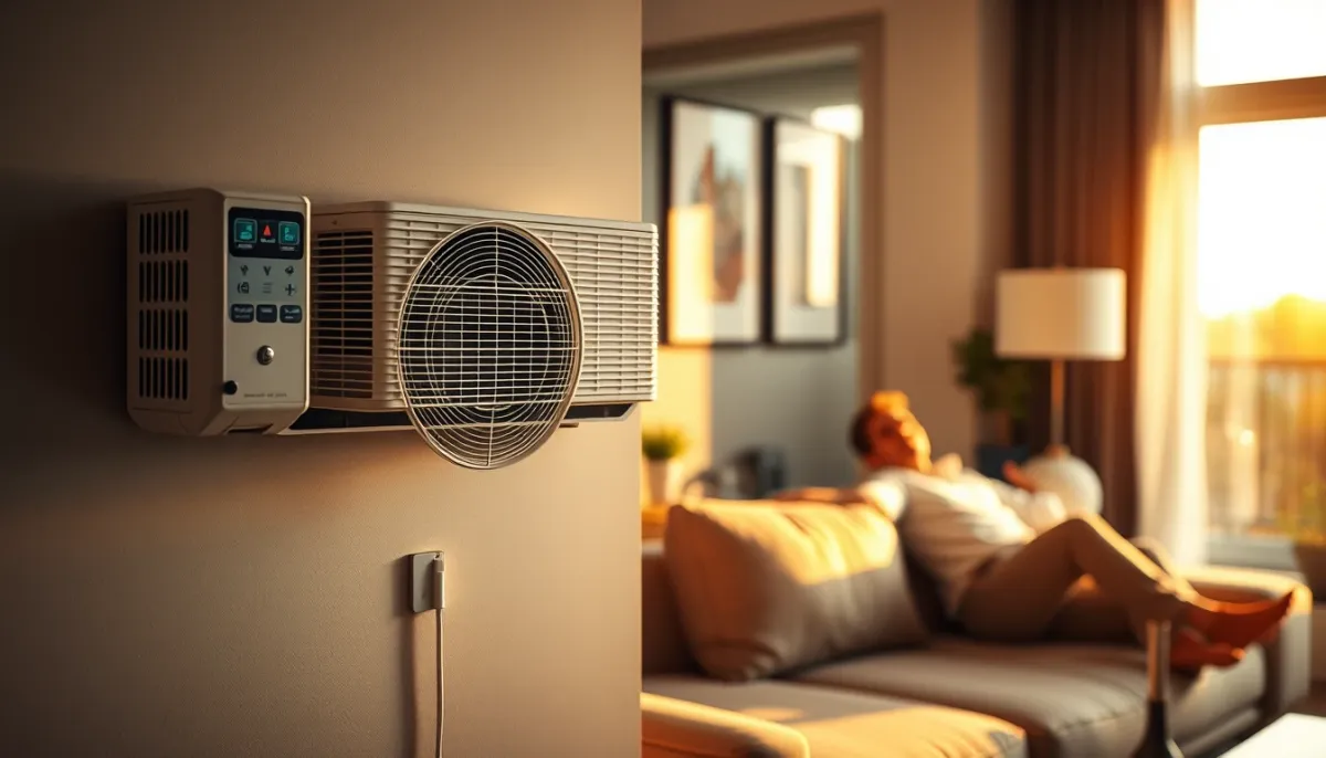 Confort quotidien dans un salon chauffé par une PAC air/air Daikin