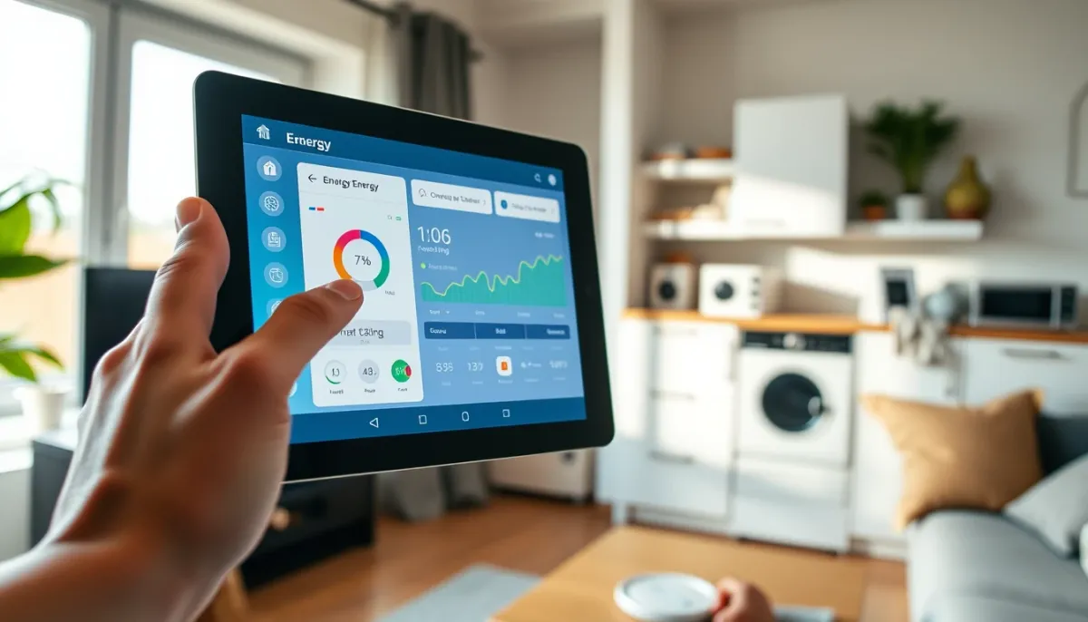 Suivi de la production solaire en autoconsommation via une application sur tablette dans un salon