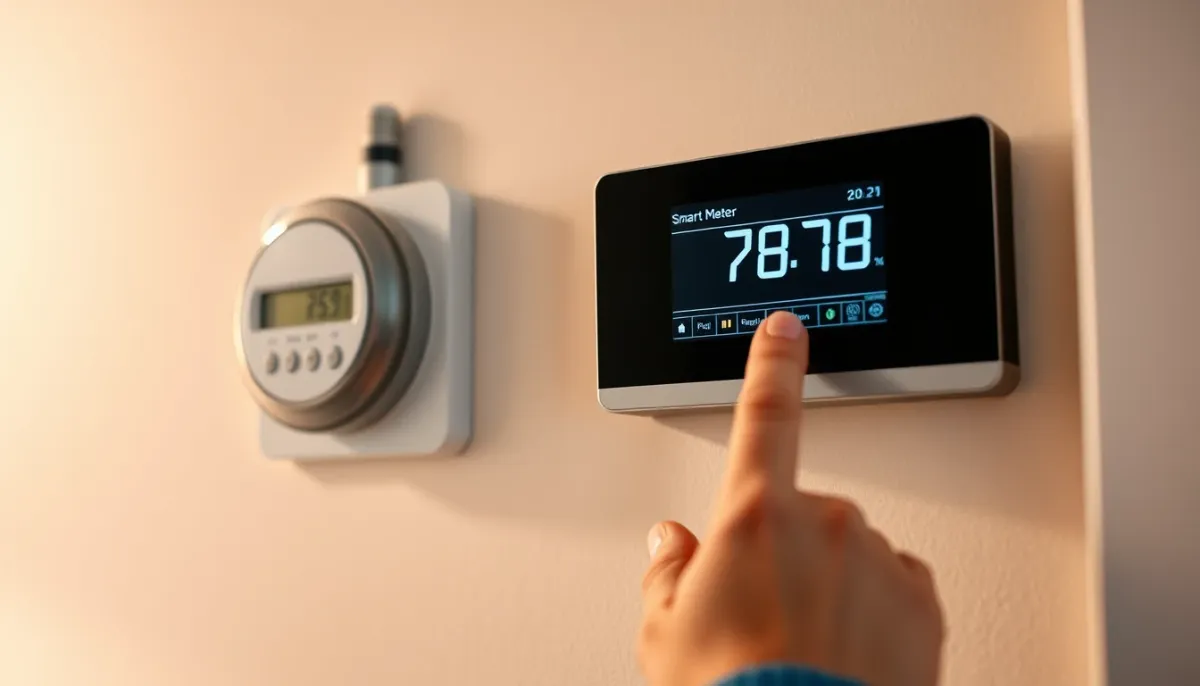 Système de gestion de l'énergie solaire à domicile, avec compteur communicant pour la revente du surplus