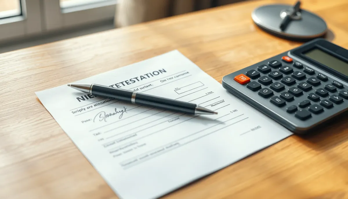 Attestation et calcul pour la TVA réduite sur une pompe à chaleur